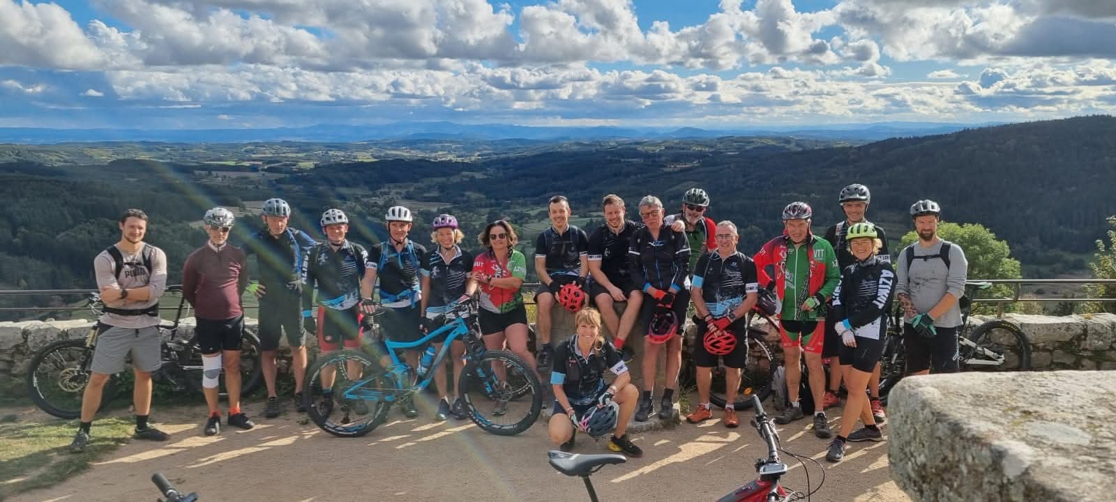 Le groupe Azimut VTT Loire